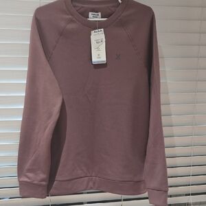 Hurley Men's Crewneck Sweatshirt - Mauve